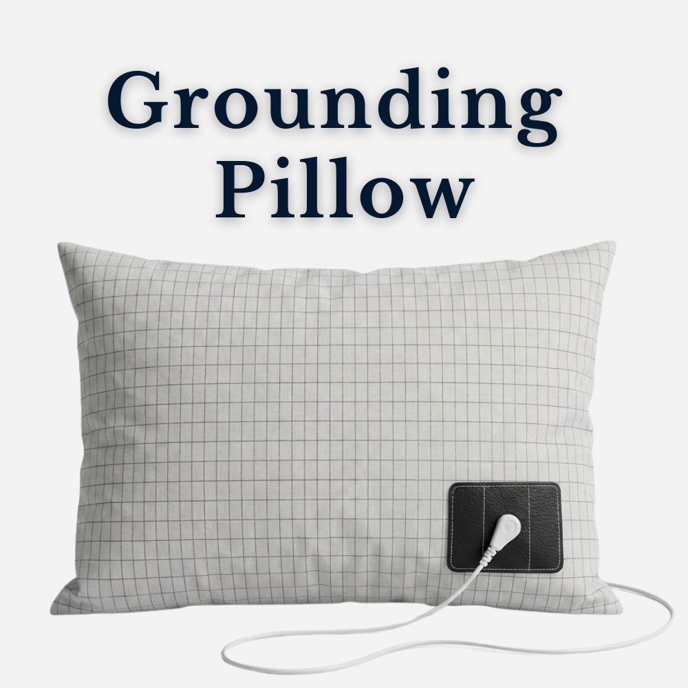 MAXSHARER Grounding Pillow Case with Silver Fiber Organic Cotton