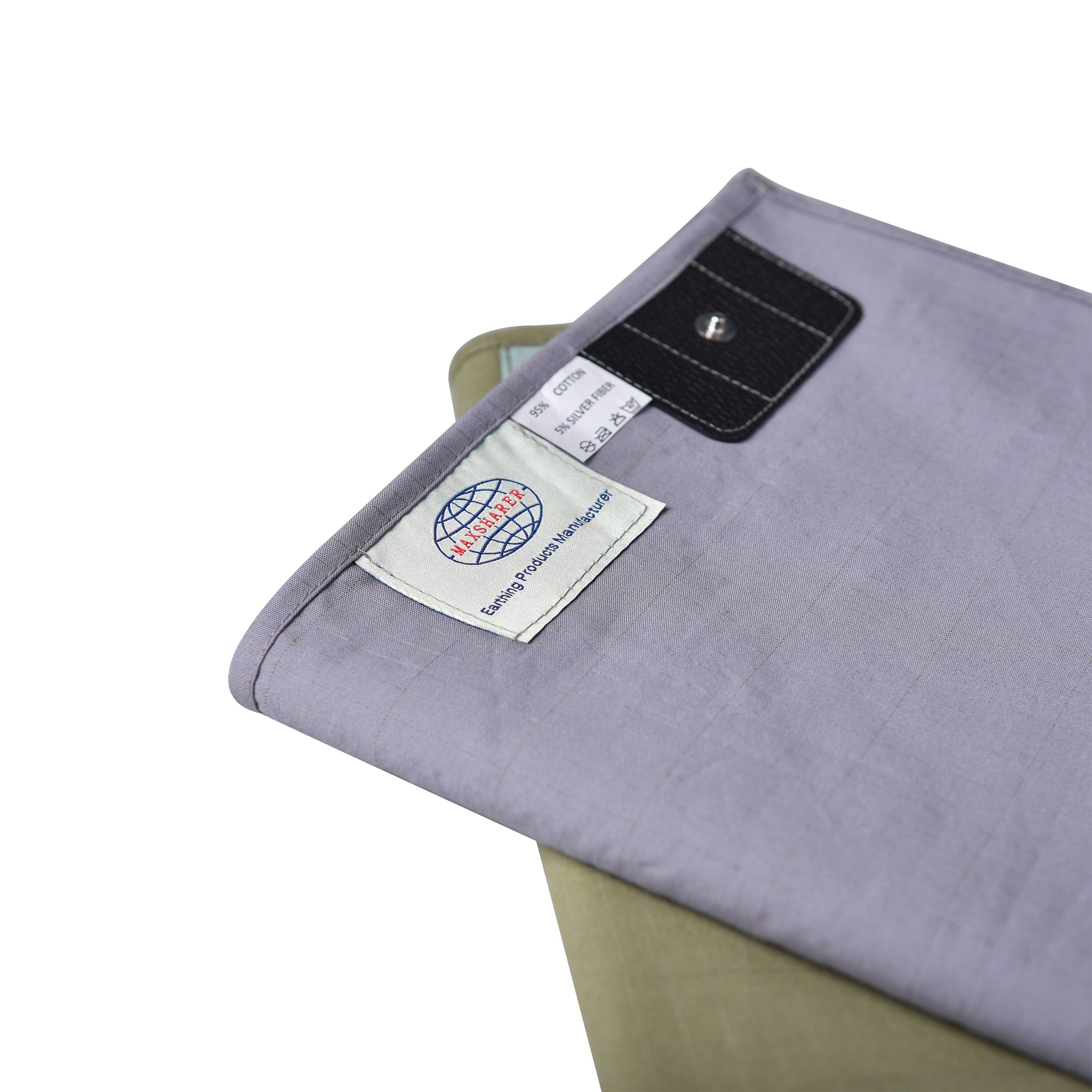 Grounding Silver Fiber Antibacterial Fabric Anti-Static Bed Sheet