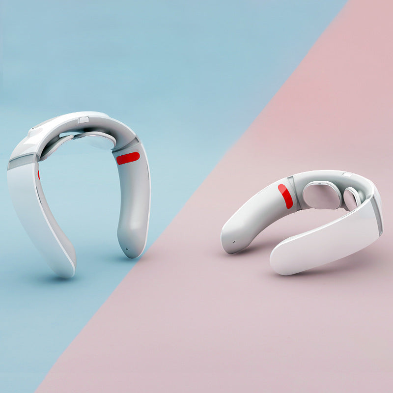 Wearable TENS Neck Massager with Heat