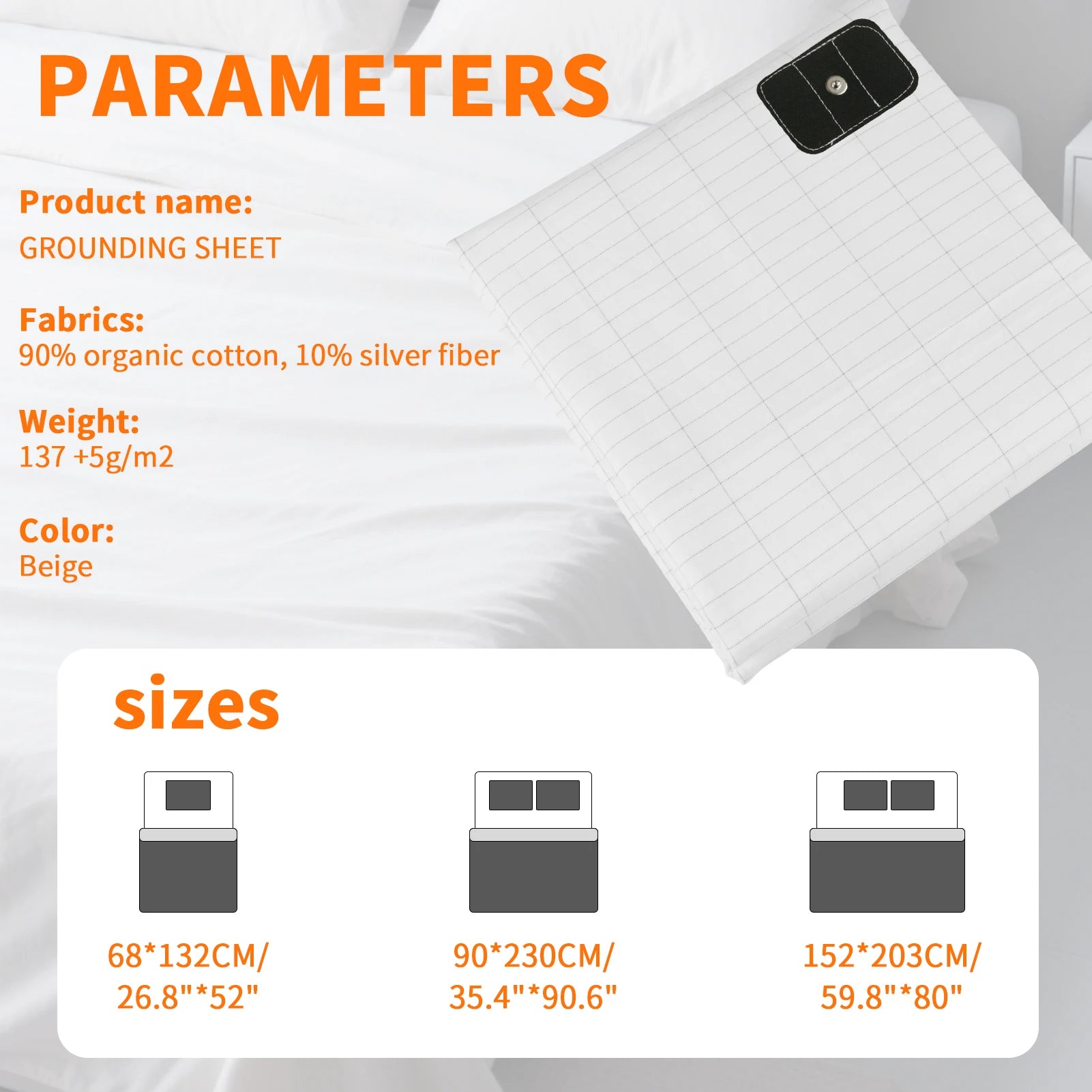 High Quality Grounding Bed Sheet