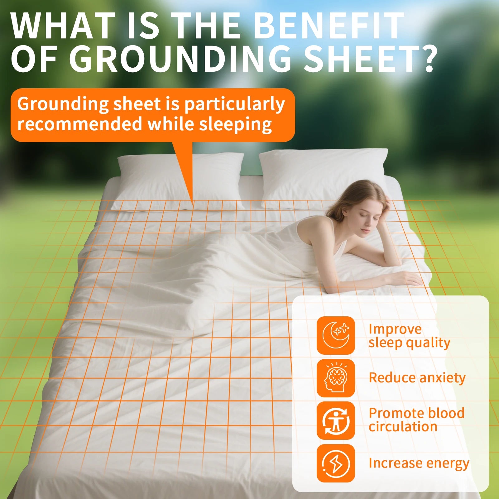High Quality Grounding Bed Sheet