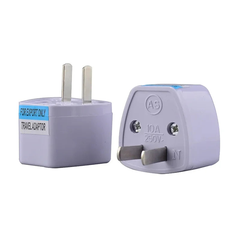 800W Universal US UK AU To EU Plug USA To Euro Europe Travel Wall AC Power Charger Outlet Adapter Converter 2 Round Pin Socket