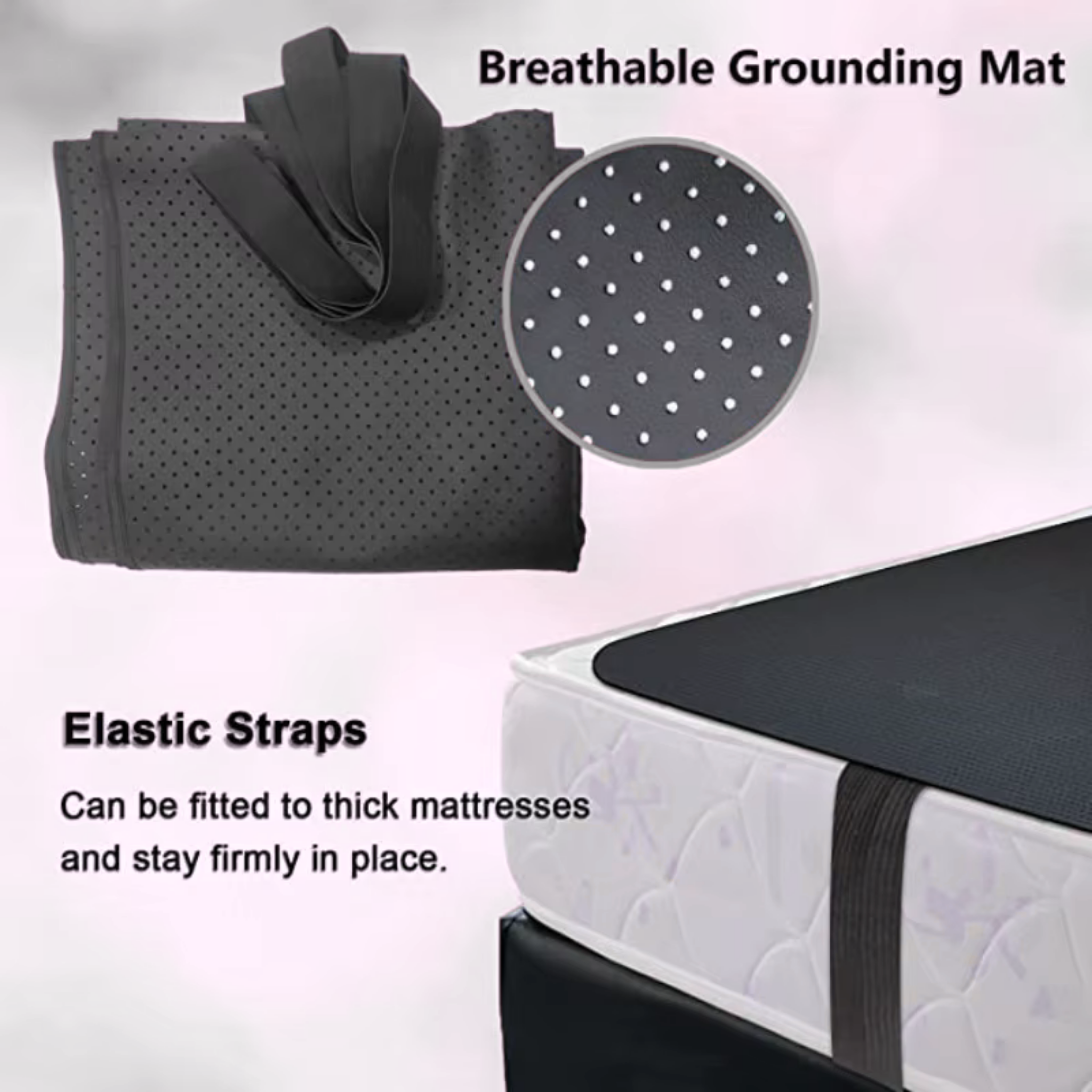 MAXSHARER Premium High Quality Grounding Mattress Cover