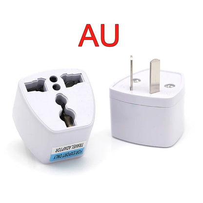 800W Universal US UK AU To EU Plug USA To Euro Europe Travel Wall AC Power Charger Outlet Adapter Converter 2 Round Pin Socket