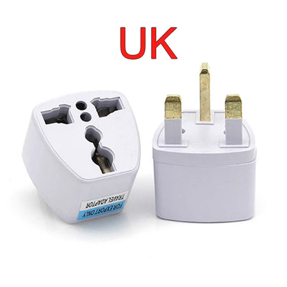 800W Universal US UK AU To EU Plug USA To Euro Europe Travel Wall AC Power Charger Outlet Adapter Converter 2 Round Pin Socket
