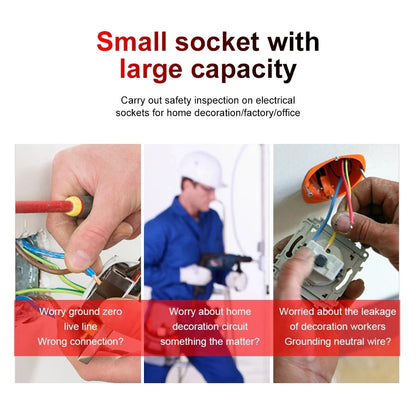 Smart Grounding Socket Tester – Polarity, Phase & Leakage Detection