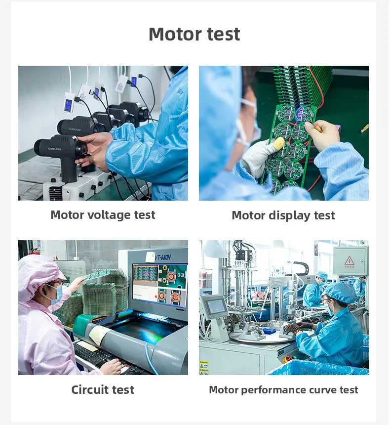 Multi-Head Deep Tissue Massage Gun (8/16 Head) — LCD Quiet Cordless